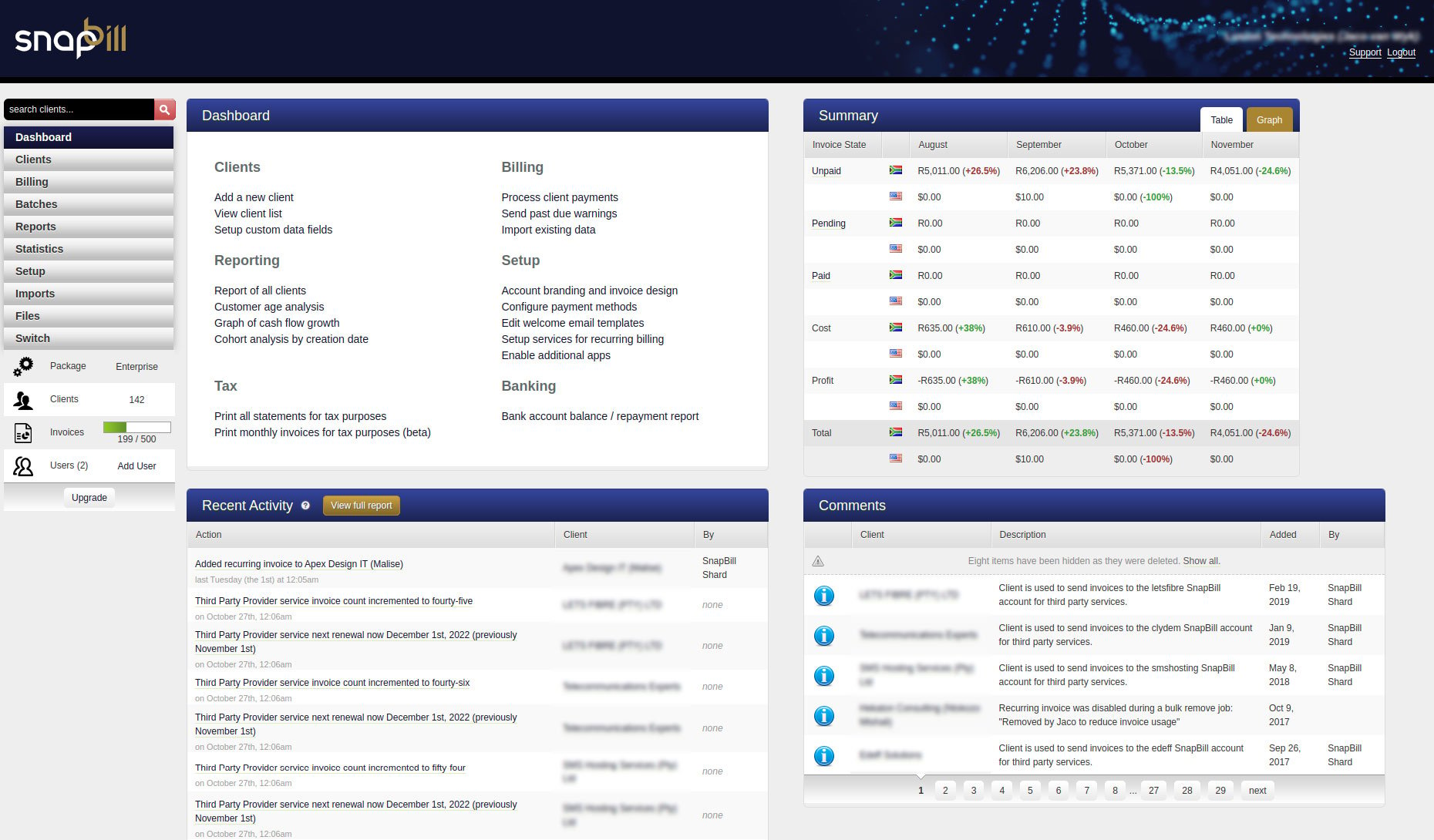 Online Cloud Invoicing